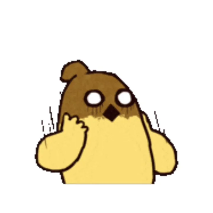 敲可爱の会动的香蕉表情包｜蕉蕉emo了