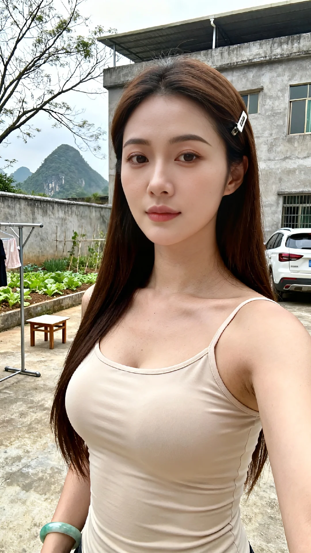 农村女孩（带ai提示词）