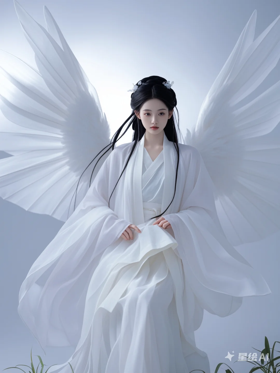 黑发天使｜数字写真