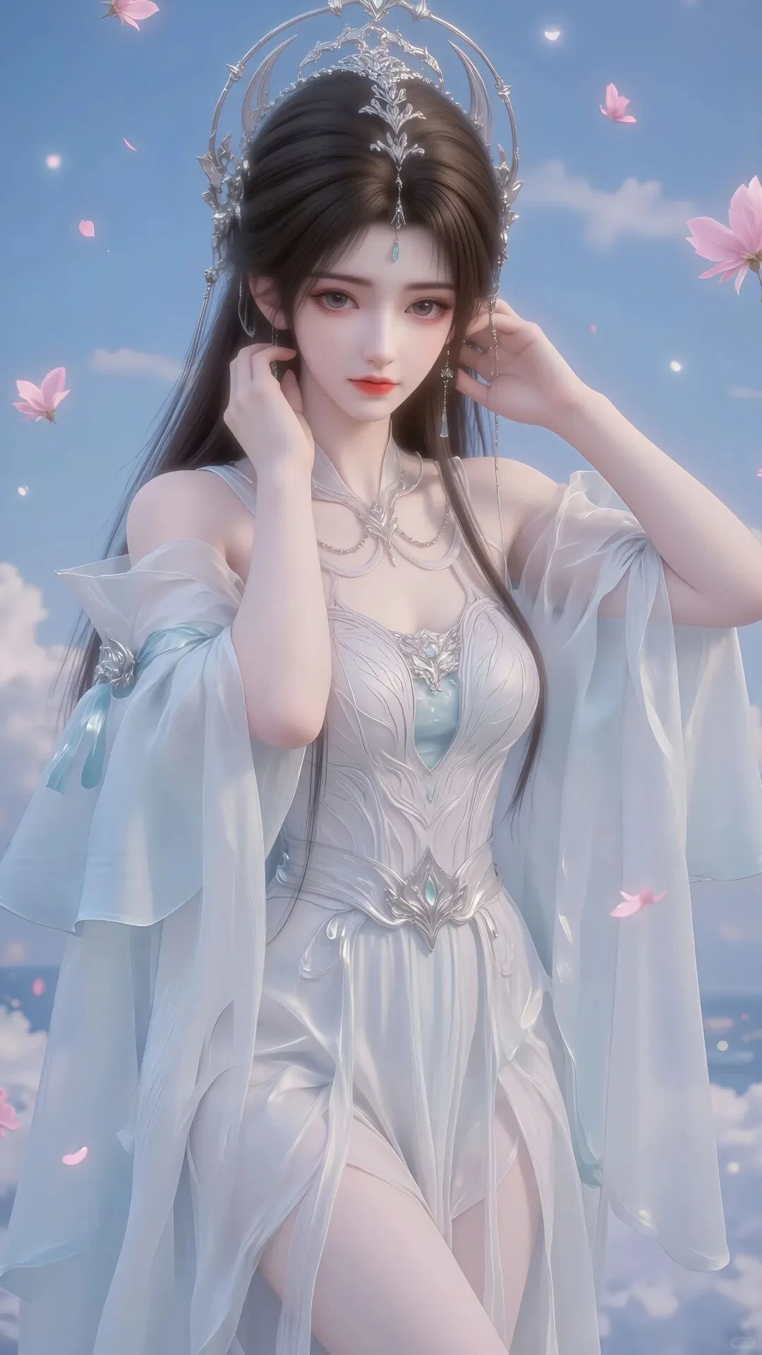 清冷仙子，上古神女，可甜可清！