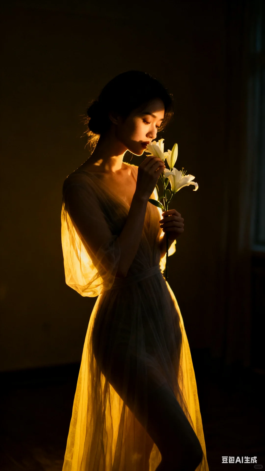 Ai写真●怎样0元生成高级光影氛围感写真？