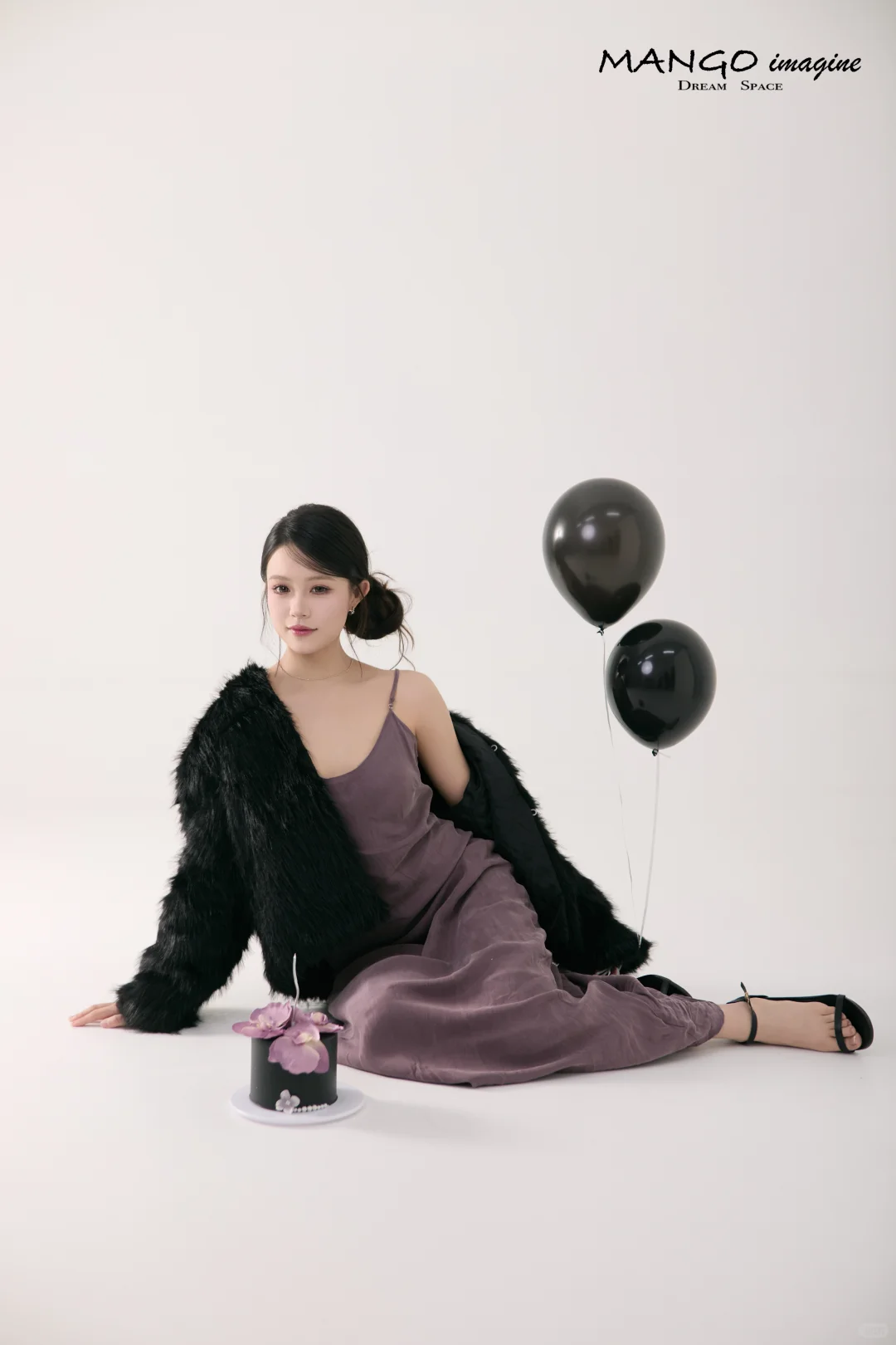跟着露思拍韩系生日写真｜黑紫是永远的神