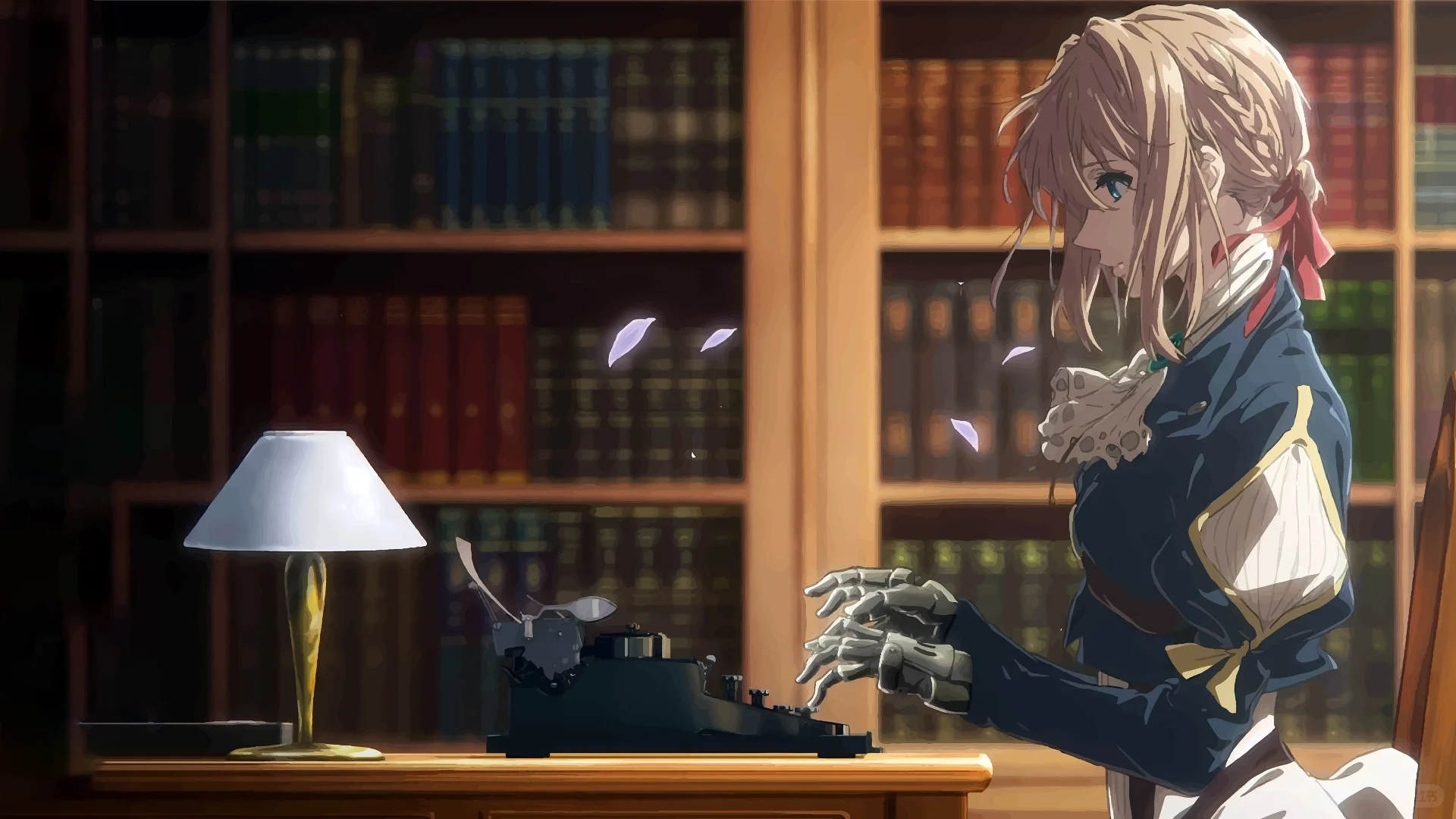 4k超清紫罗兰永恒花园壁纸