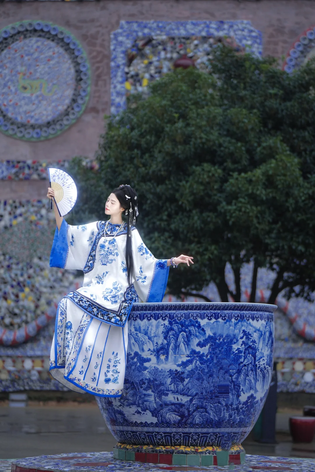景德镇清汉女写真🔥、瓷宫被问爆的9️⃣机位