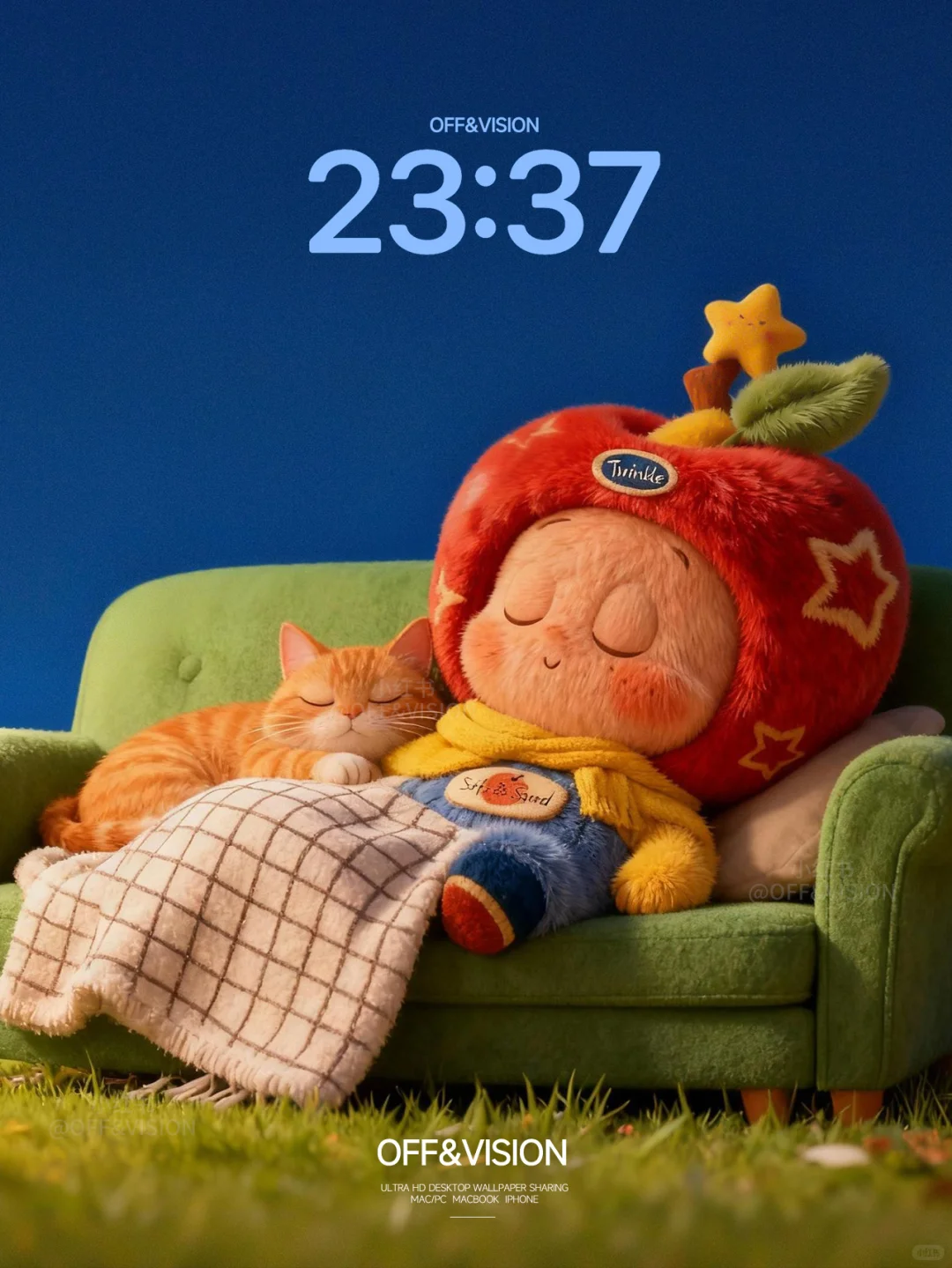 又熬夜了的星星人｜4k高清壁纸｜342