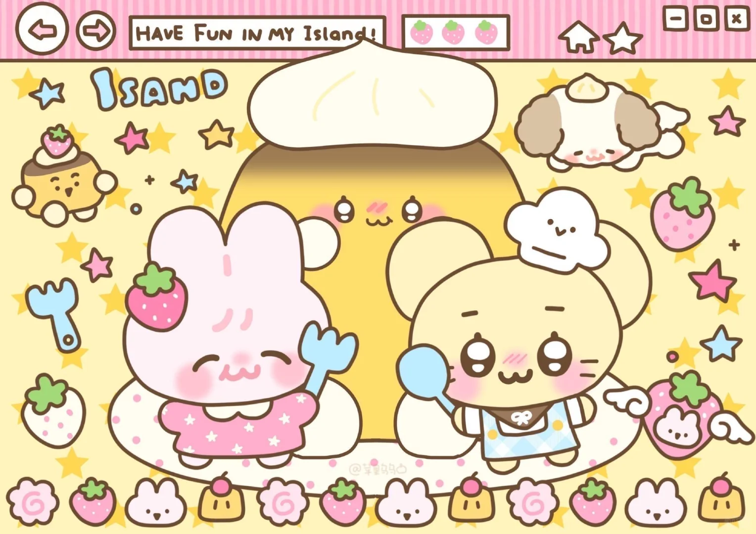 各种小可爱平板电脑壁纸！🍎