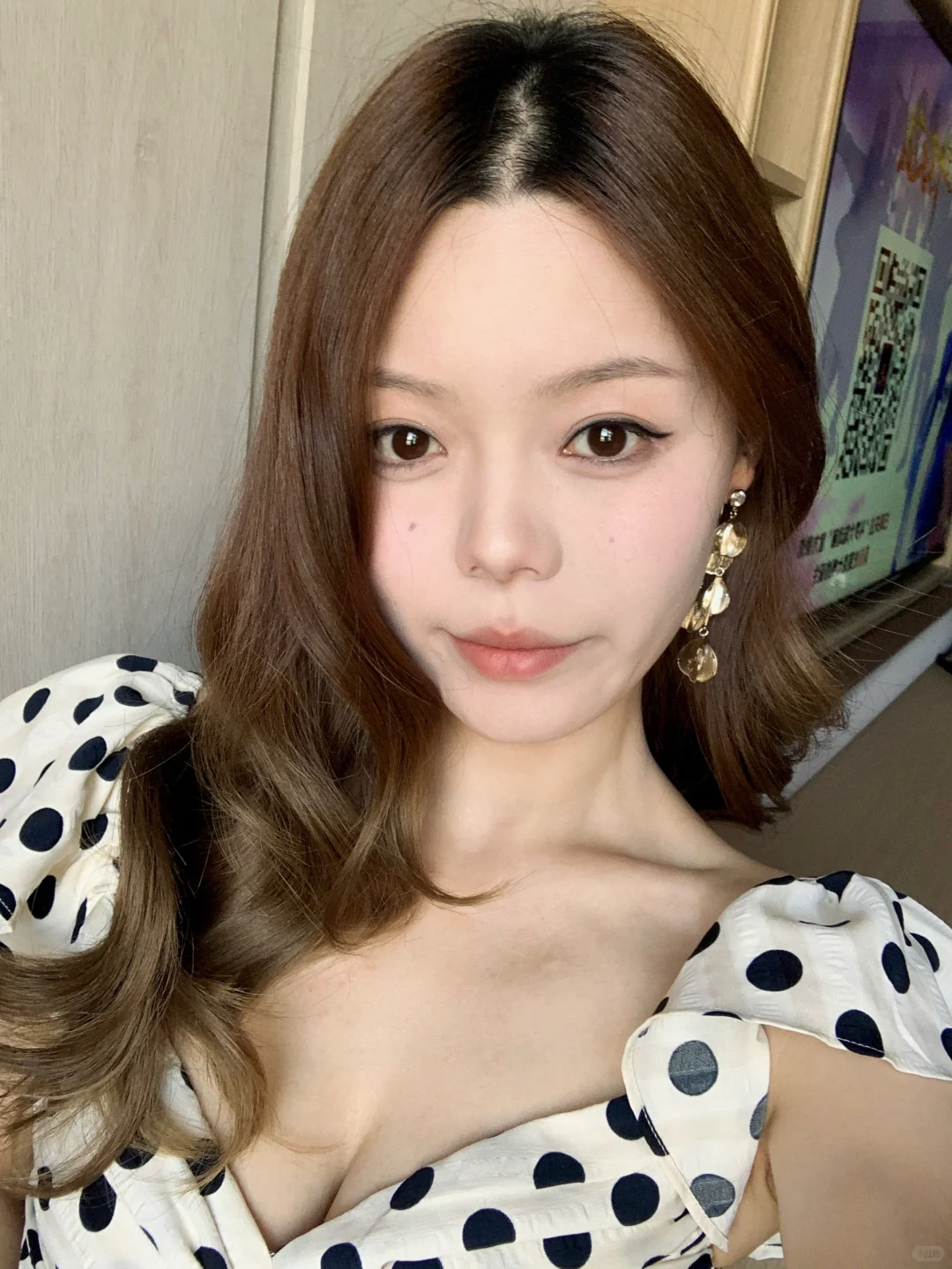 波点裙原来这么百搭