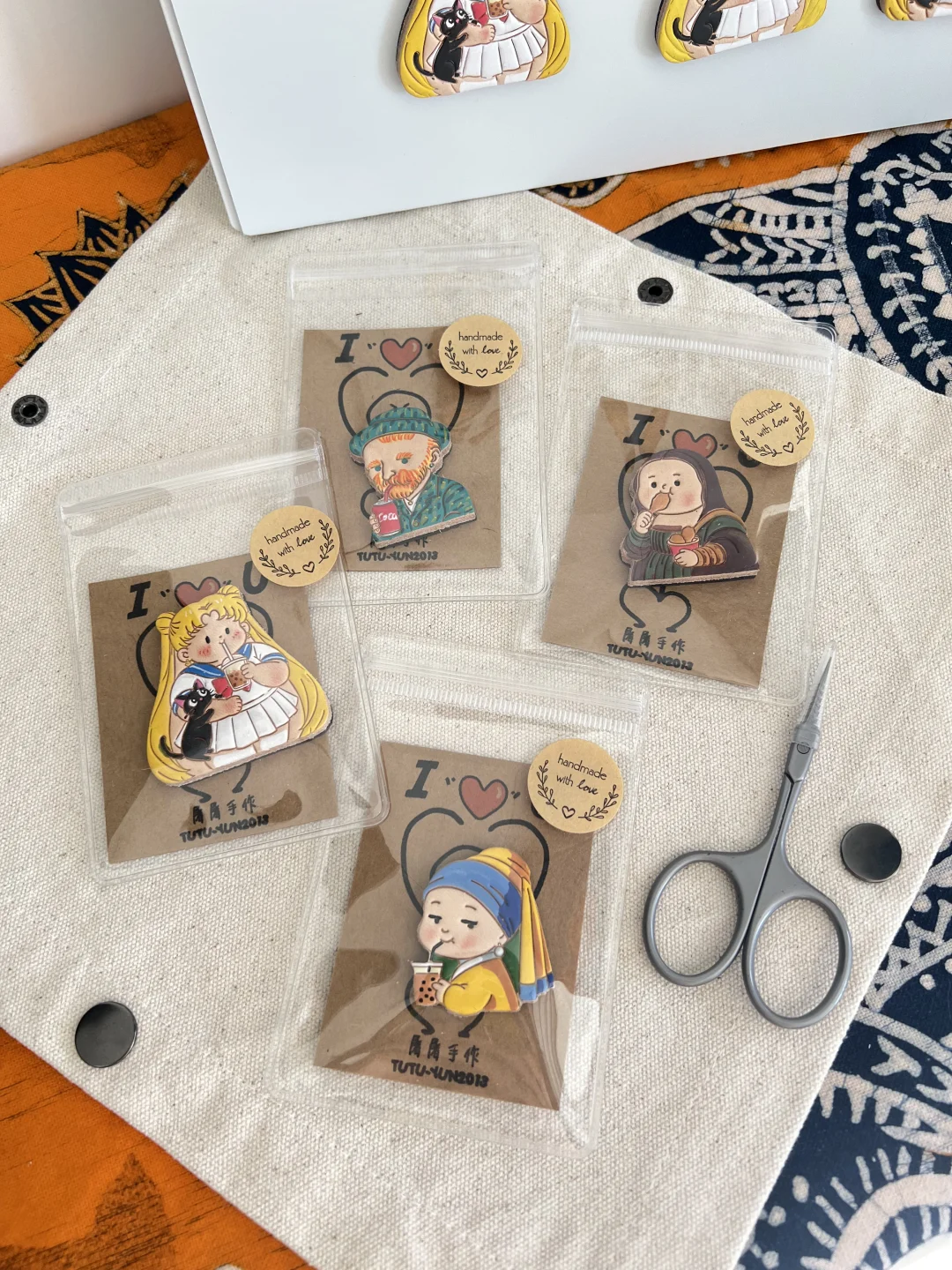 看腻了千篇一律的十字绣针吸，来点新鲜的