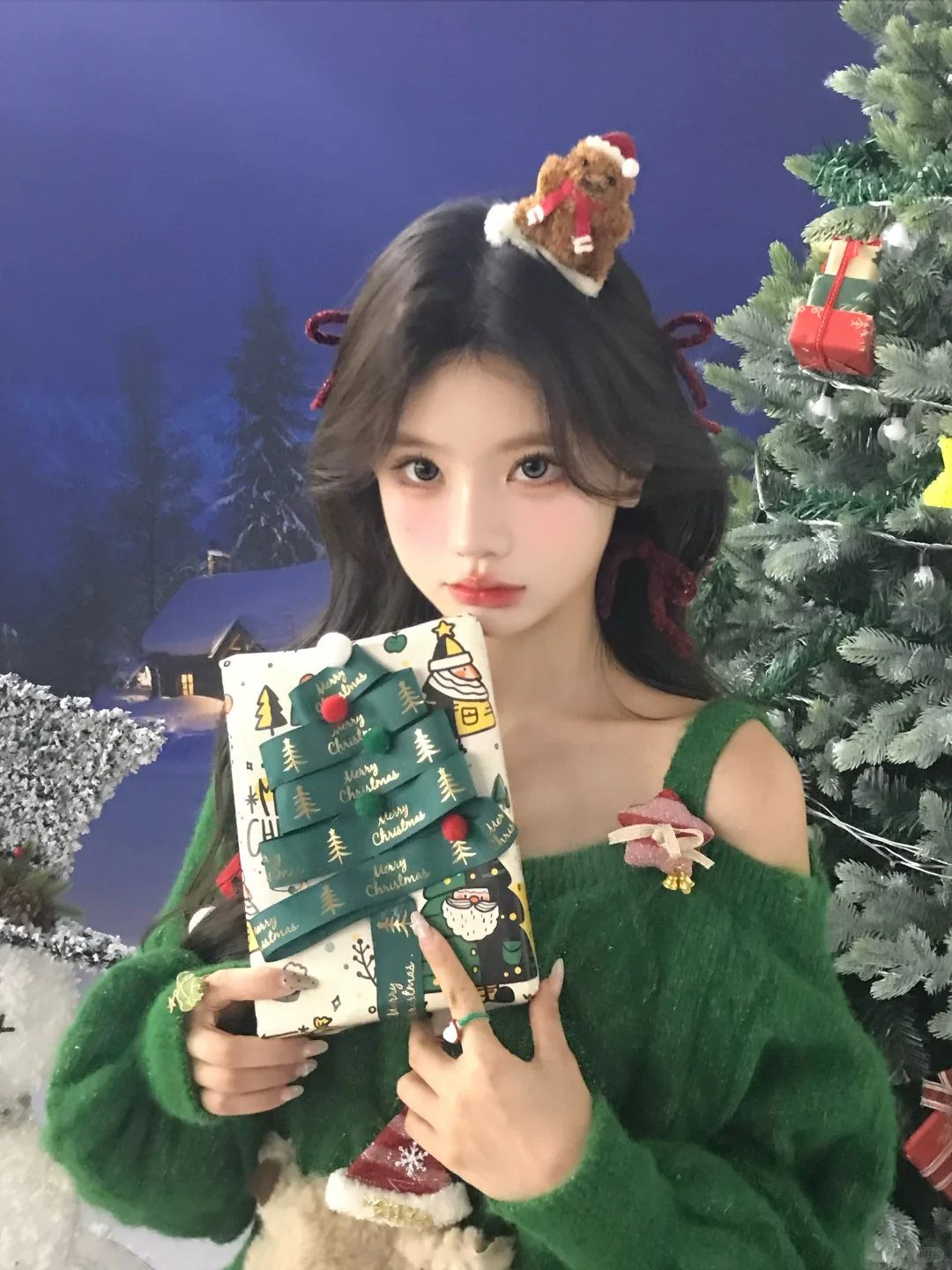 是谁偷偷拍了圣诞写真🎄☃️🎅🏻