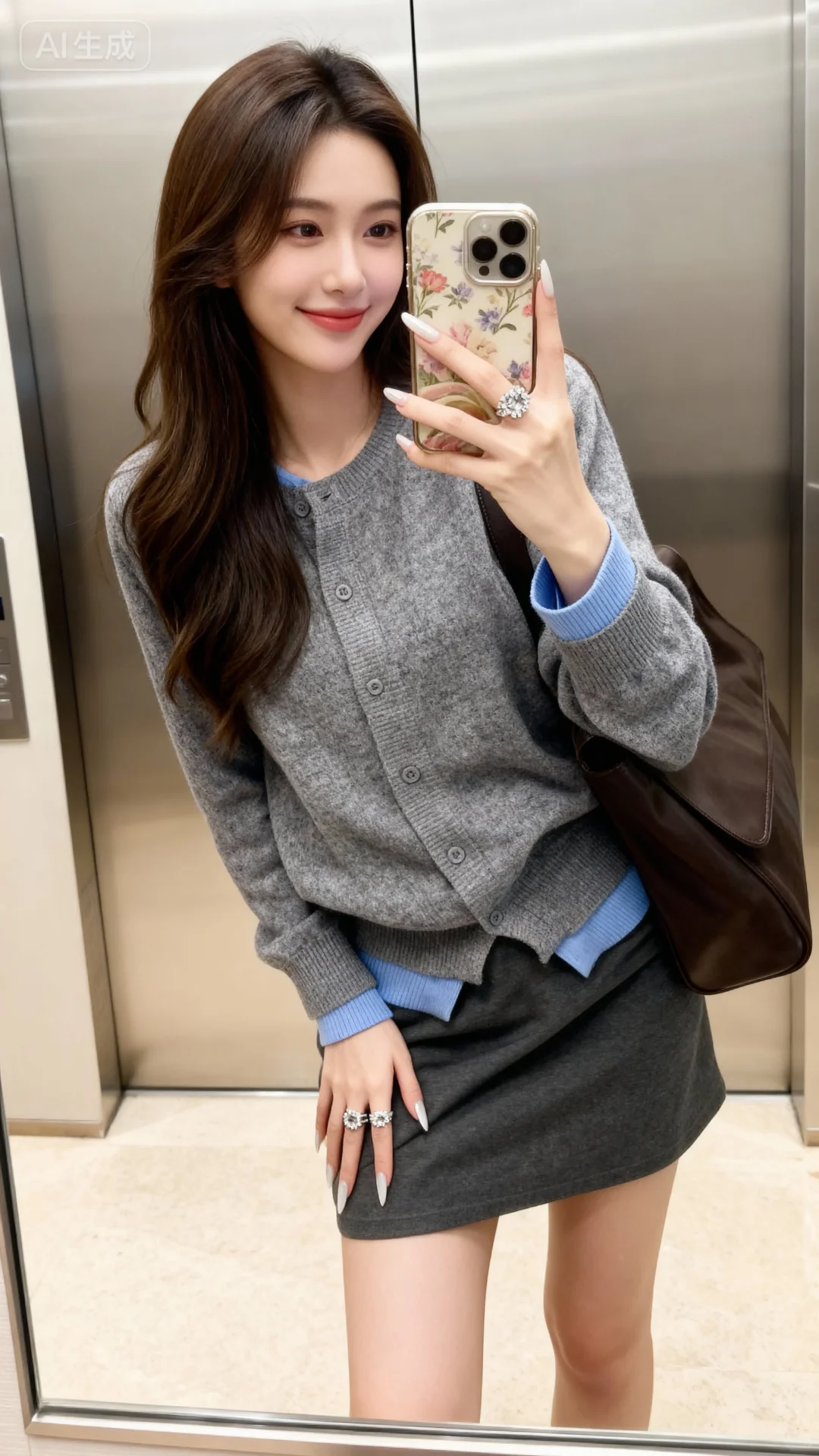 韩系松弛感天花板｜这件撞色开衫我锁死了！