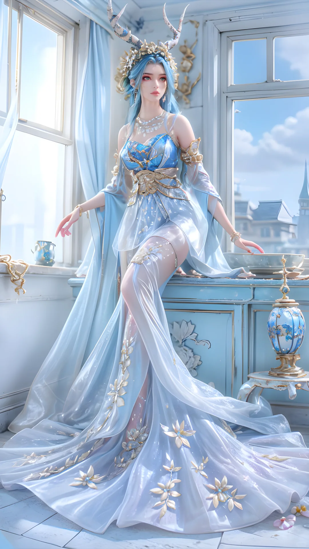 国漫女神壁纸第六期来了-SJ006