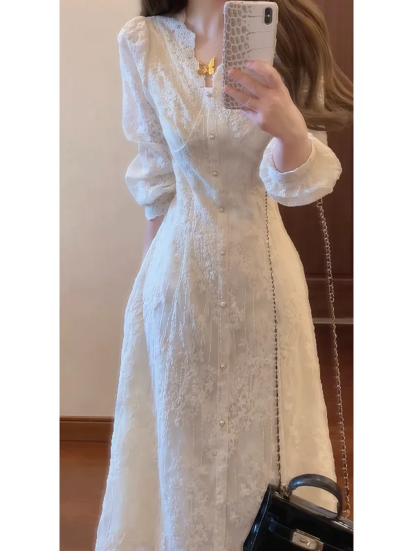 温柔法式仙女裙👗✨