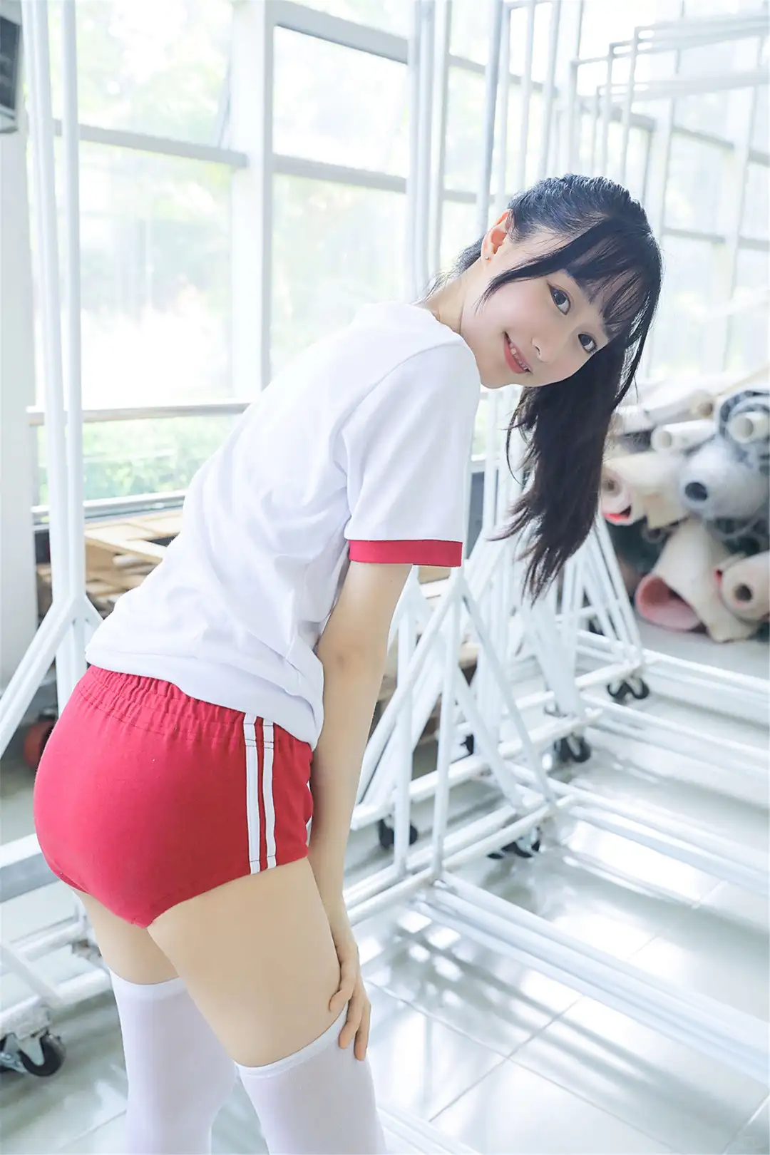 运动少女写真，活力满满！