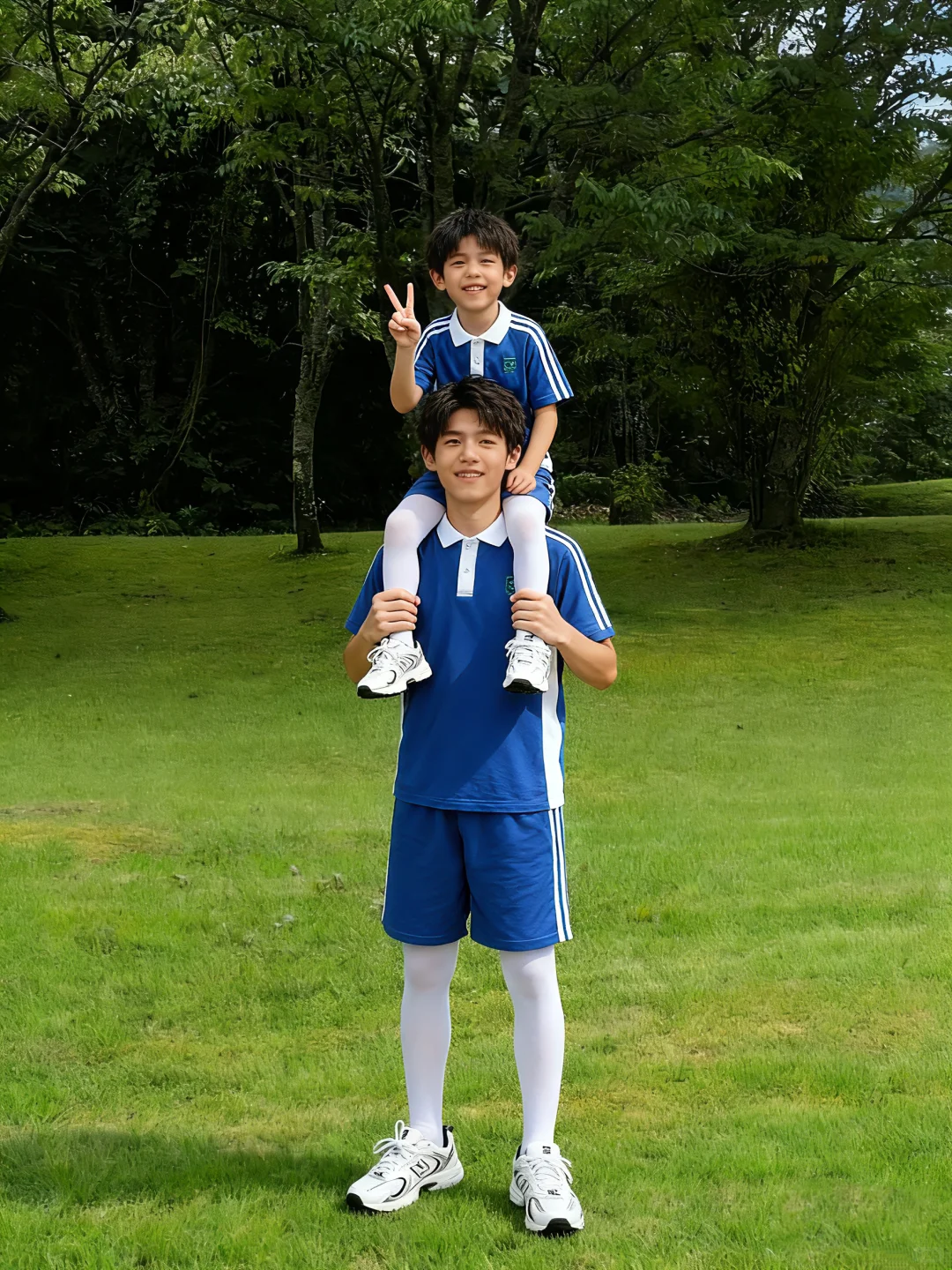 又是和哥哥出去玩的一天