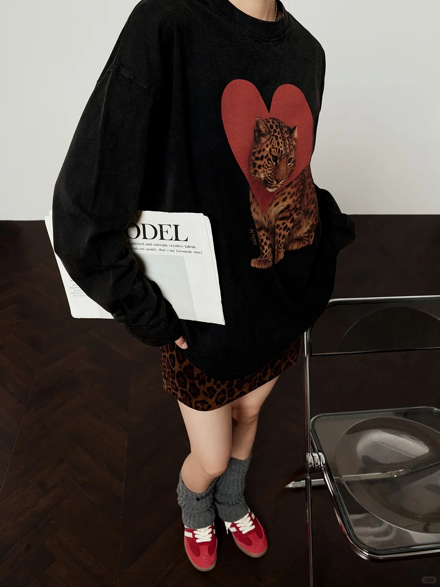 秋季穿搭 | 爱心豹纹时髦前卫又吸睛🤩