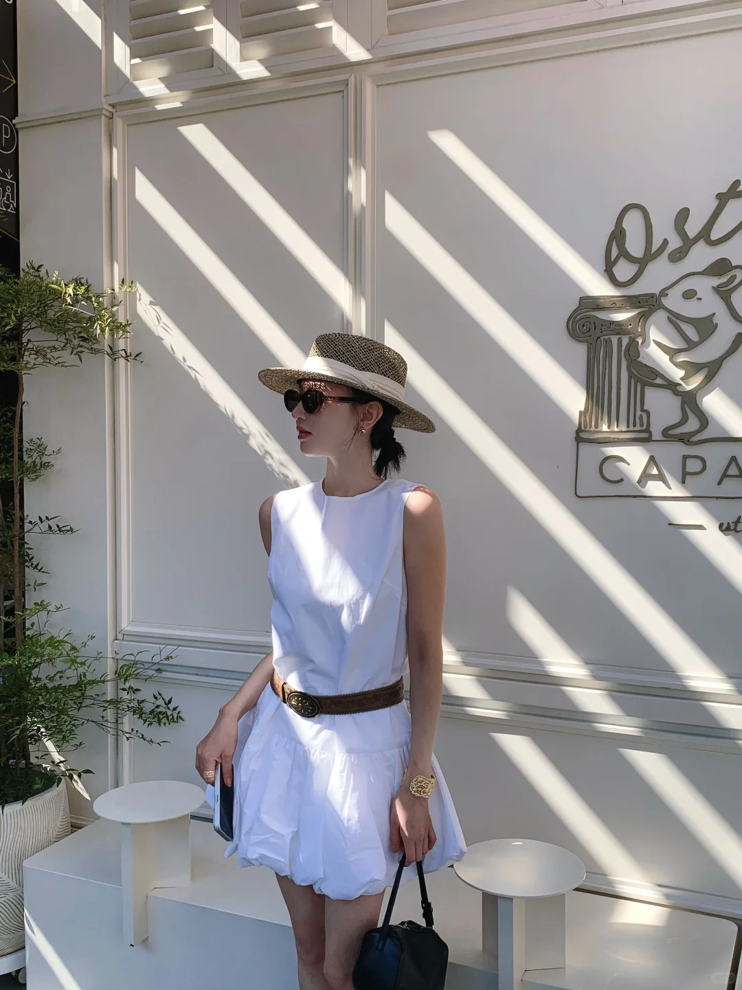 阳光下的花苞裙🤍