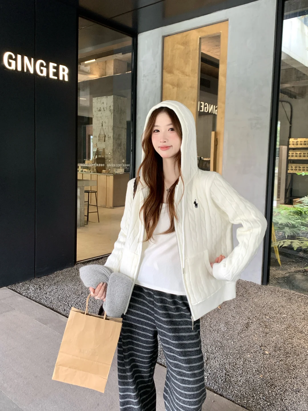 服装模特、秋🍂