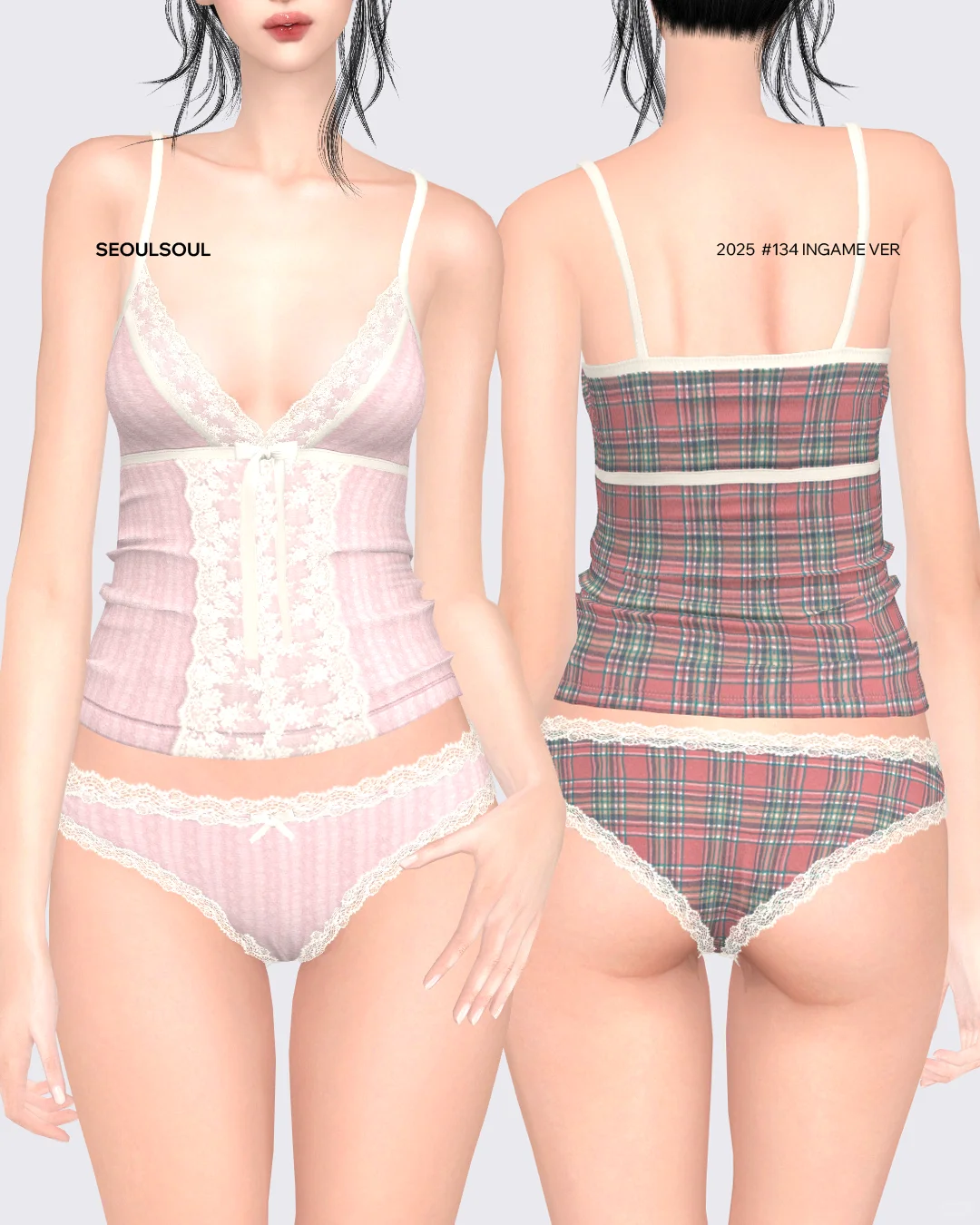 模拟人生4｜最新🆕可爱性感泳衣穿搭❗️