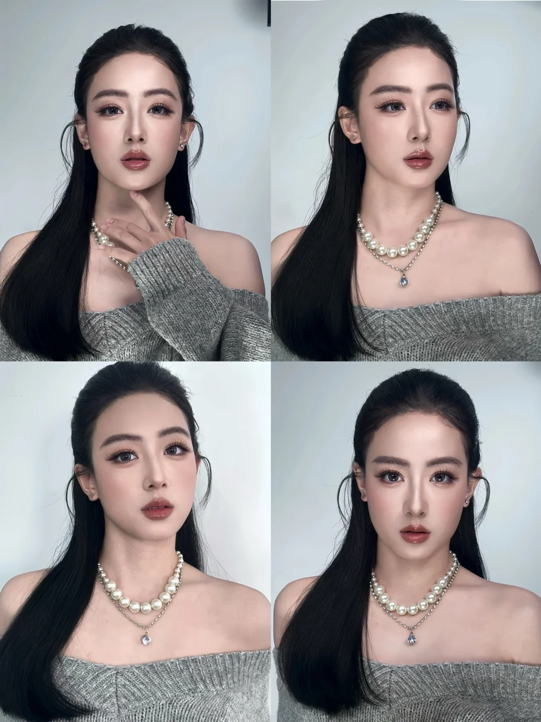 山东模特｜长中庭也能驾驭的日常千金妆容