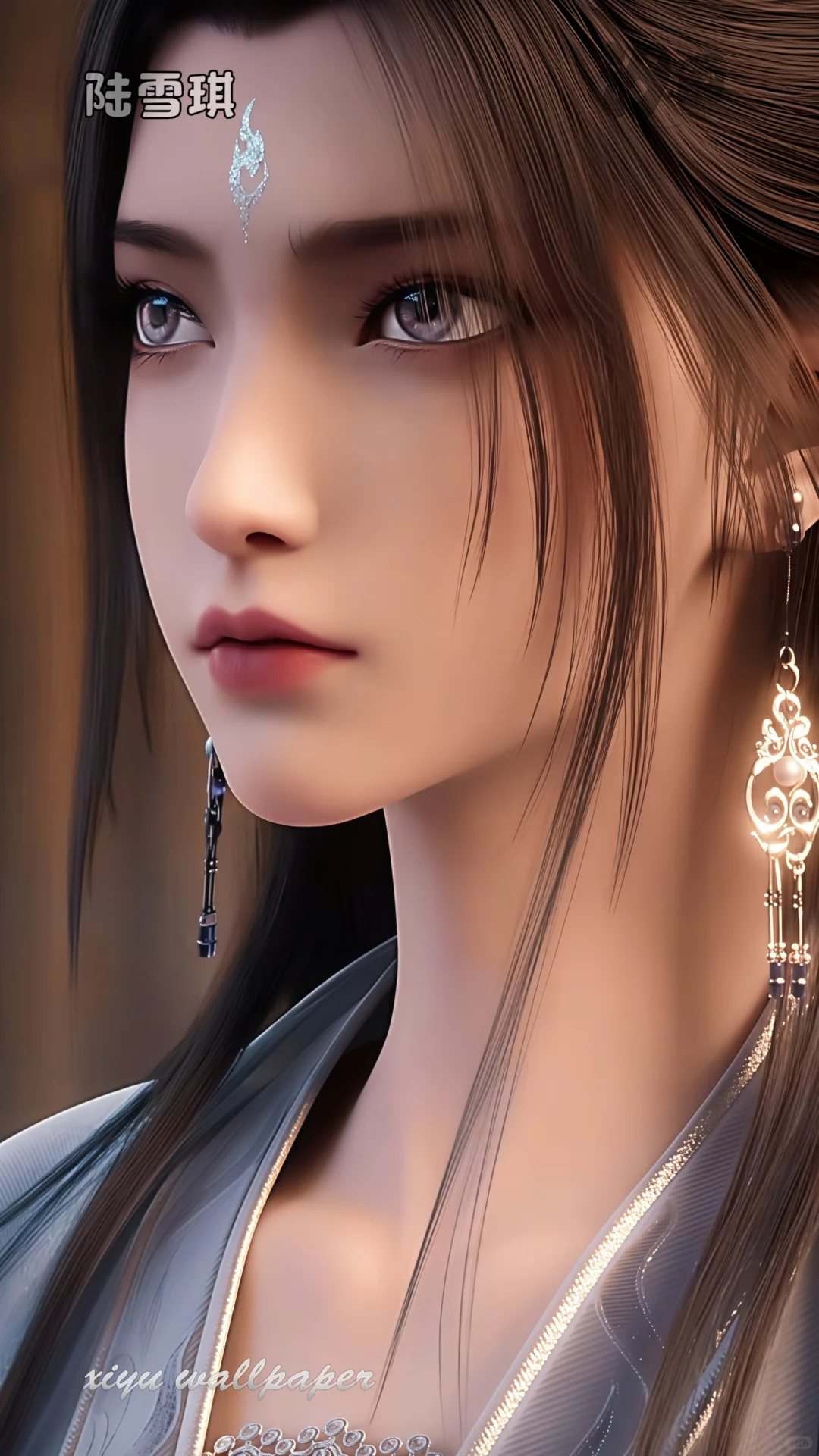 心绪不宁的雪琪