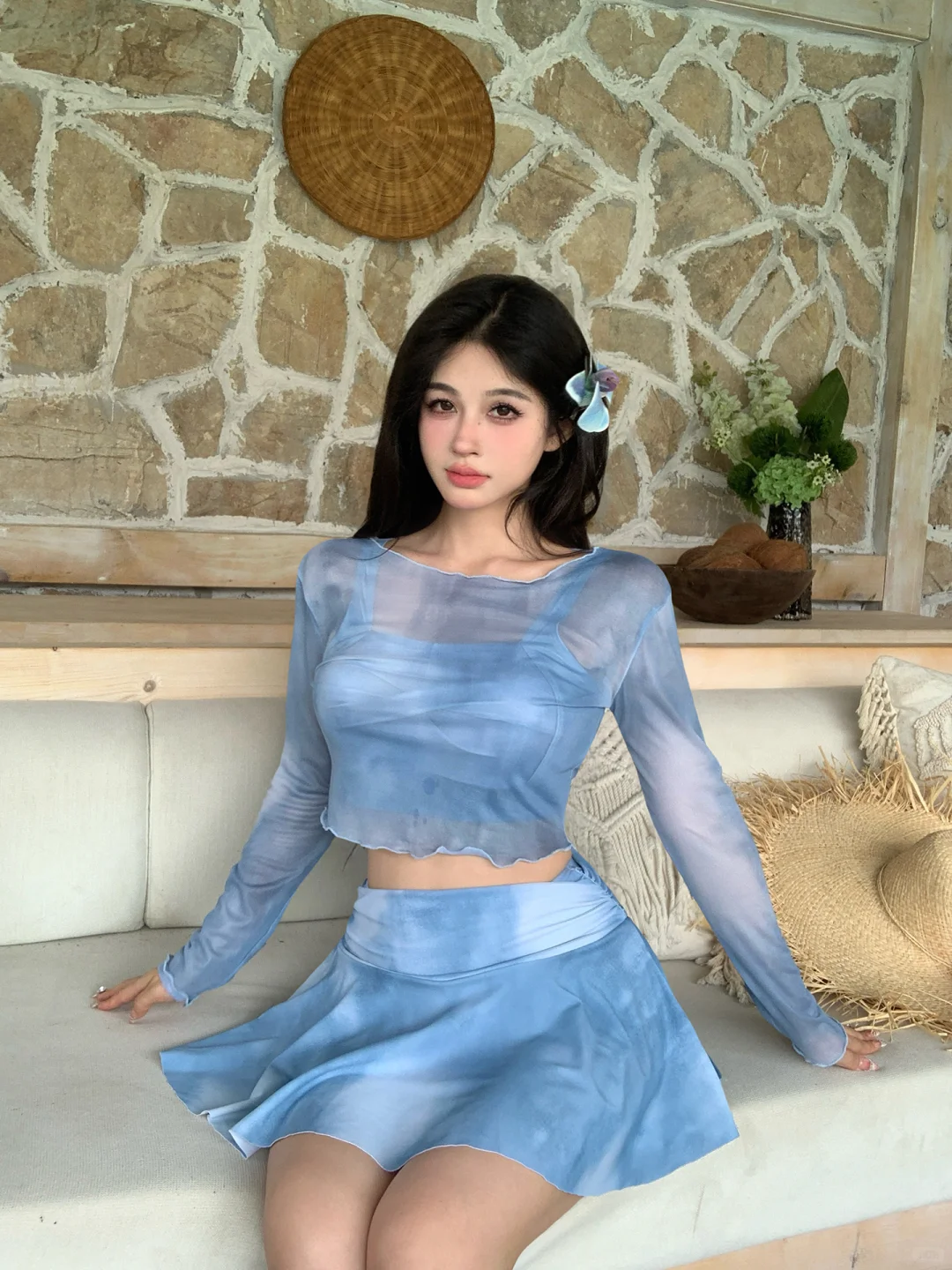 挖到宝了✨小适合大胸的bikini套装巨显白哦