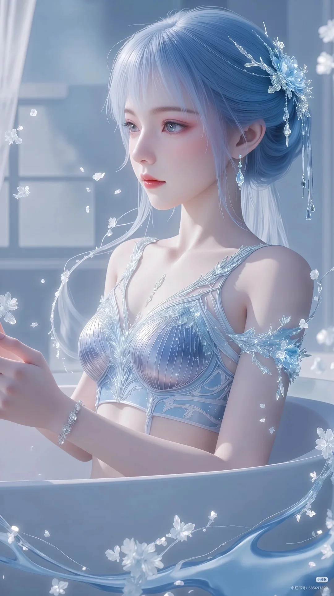 @冰天雪女的泳装照