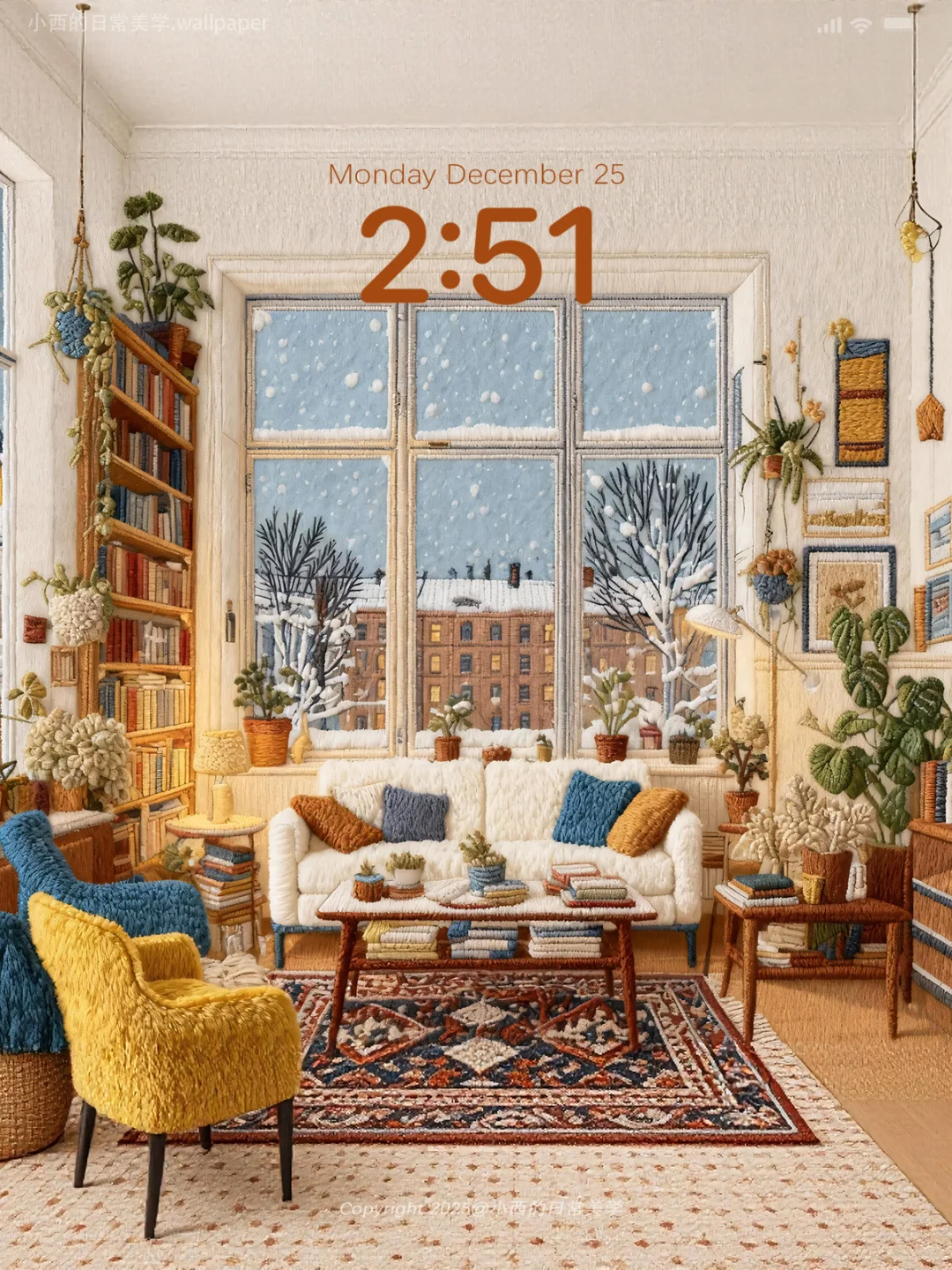 “❄️温暖的冬日小屋-毛绒版🎁”018壁纸