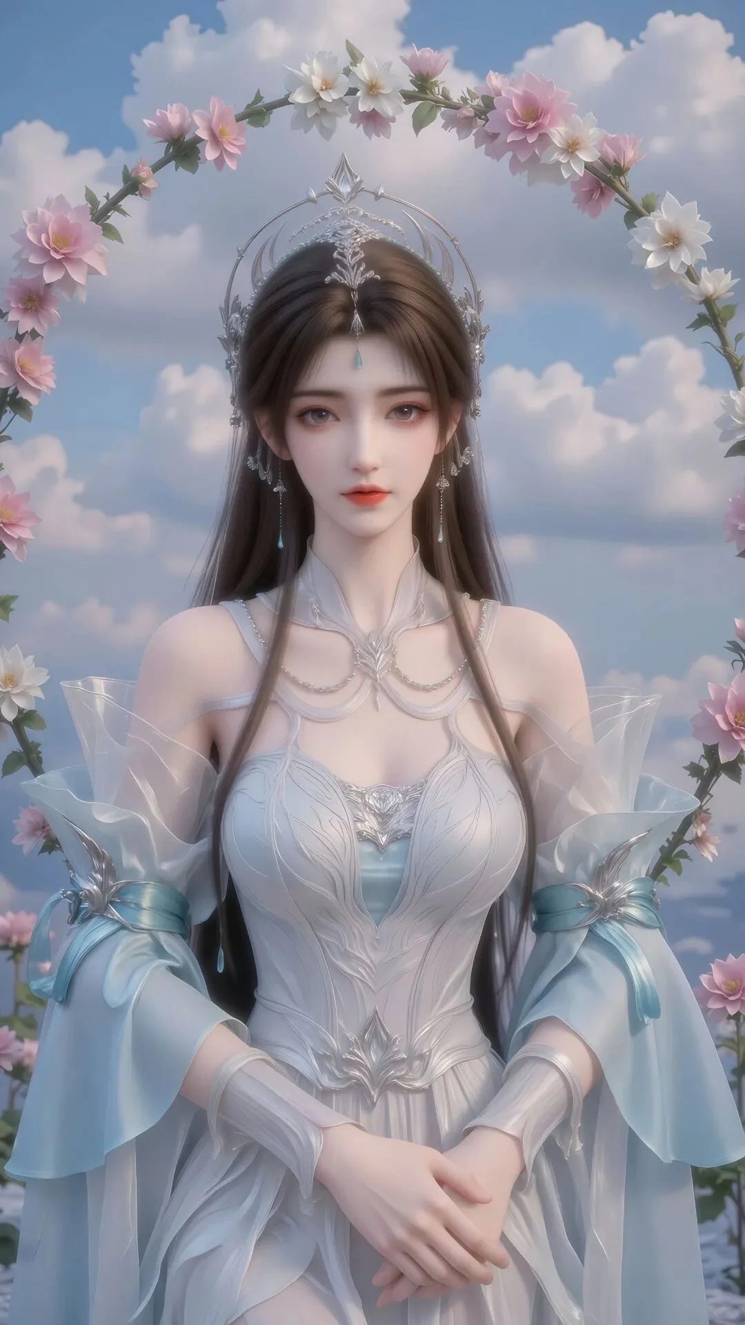 清冷仙子，上古神女，可甜可清！