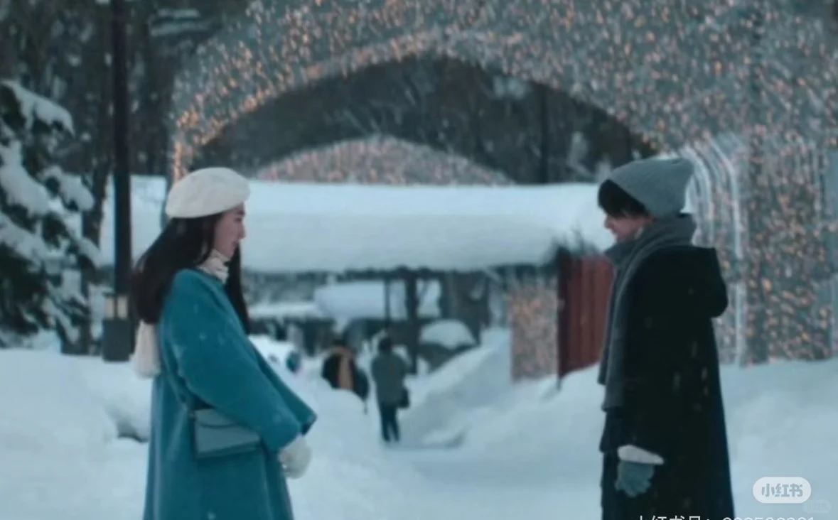 禾木下雪了，找模特/博主合作拍照