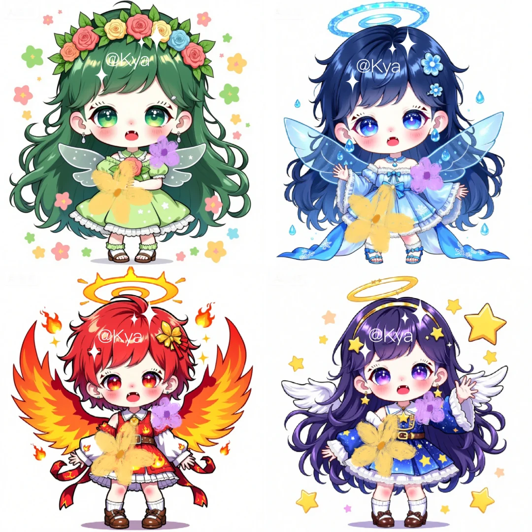 IPzoraa妹妹｜七彩天使-光明祝福（共15图）