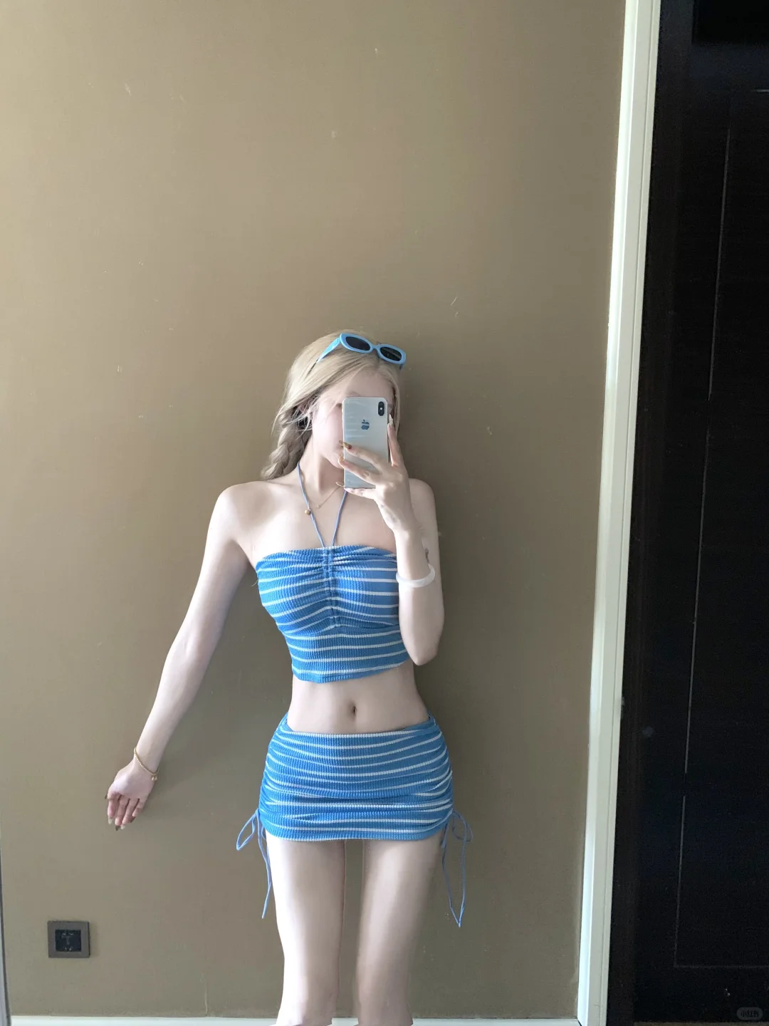 get到了今年这条泳衣💙