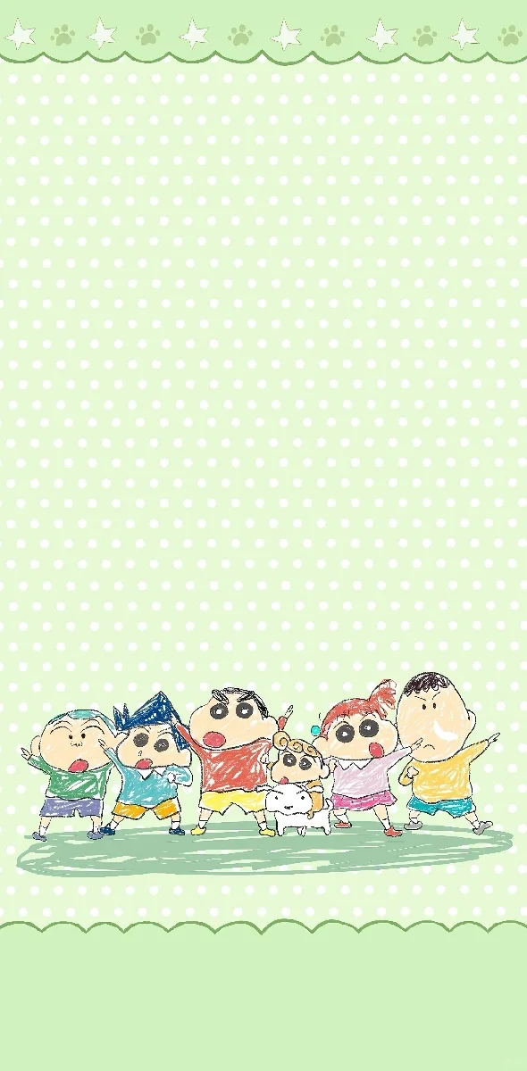 蜡笔小新手机壁纸（上次的后半部分哦）