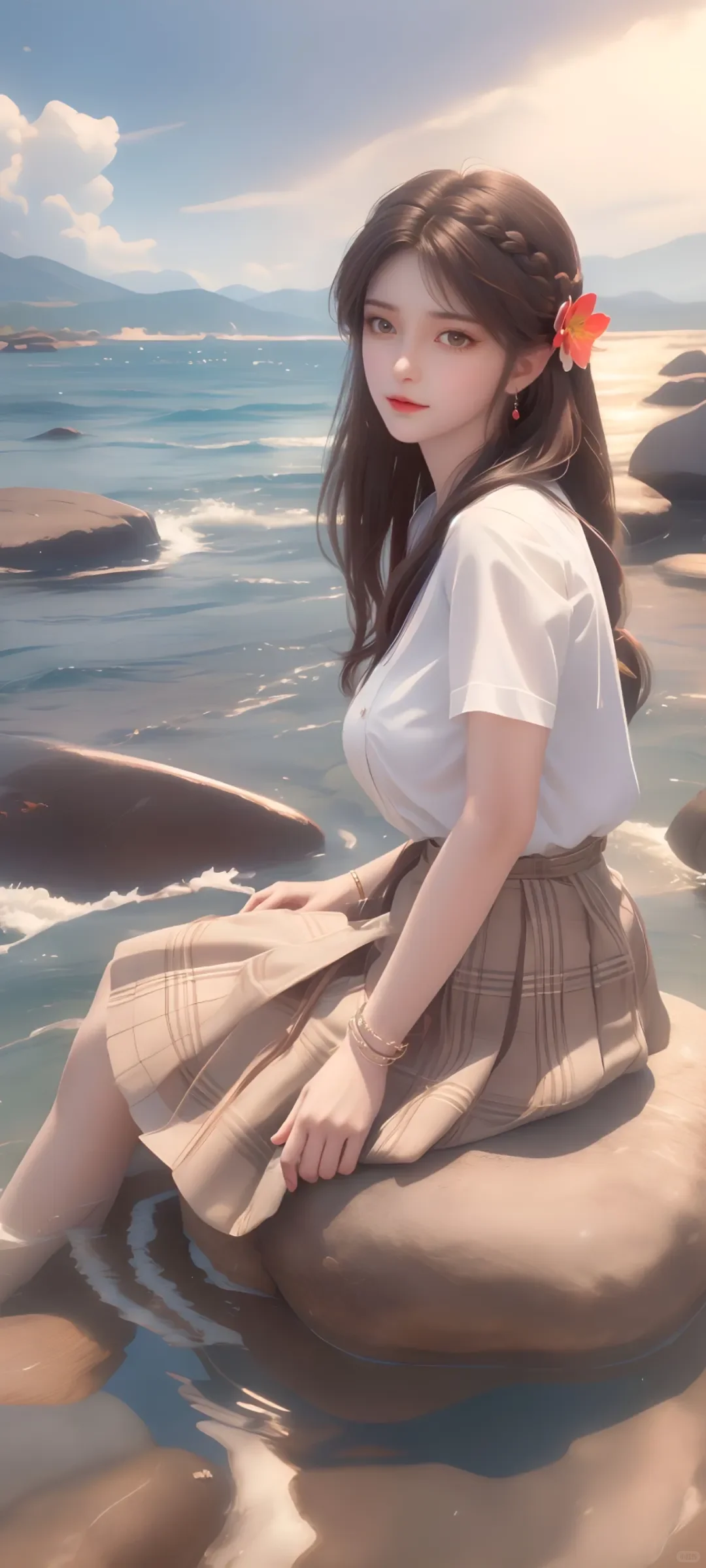 完美世界＃火灵儿 jk HS装