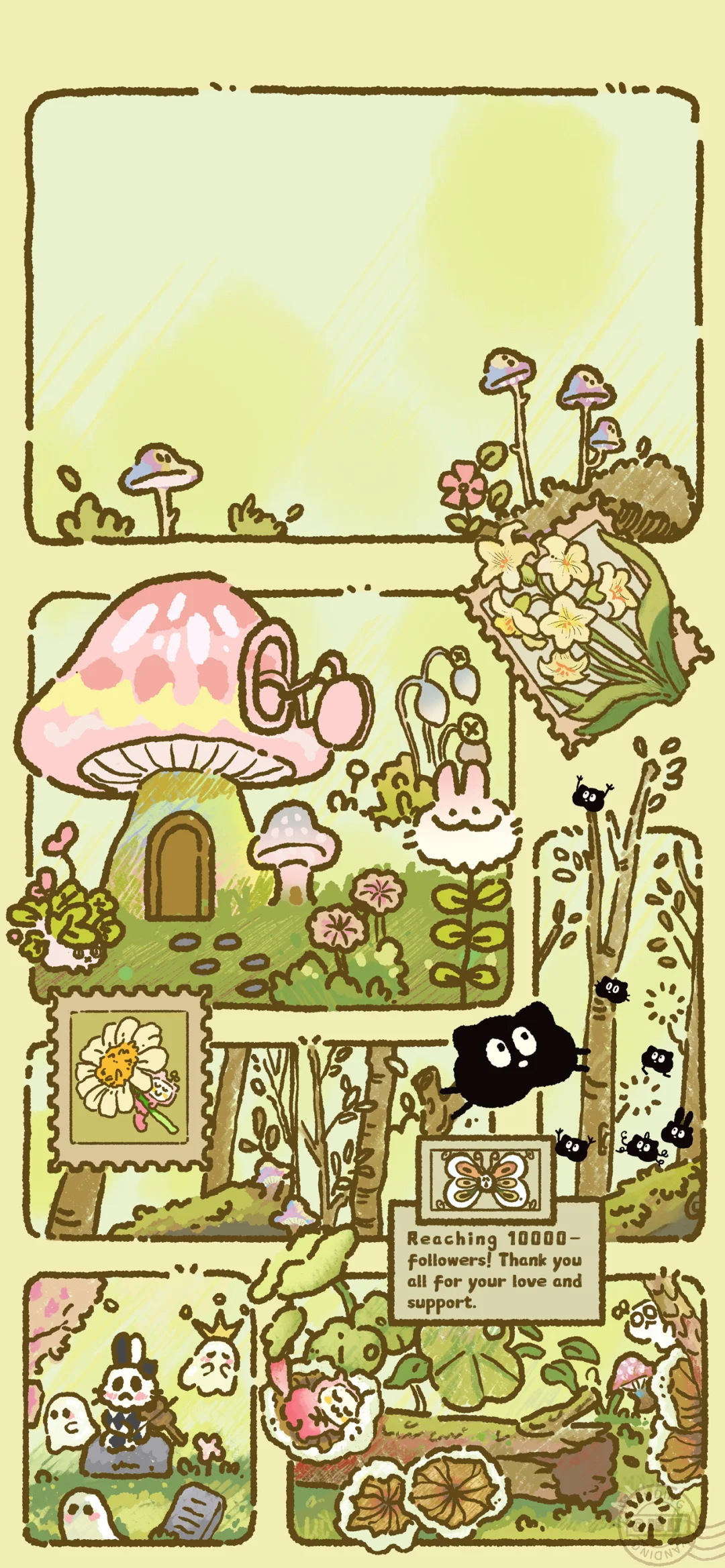 手机壁纸｜绿野仙踪🌳 手机里的“仙境入口”👾