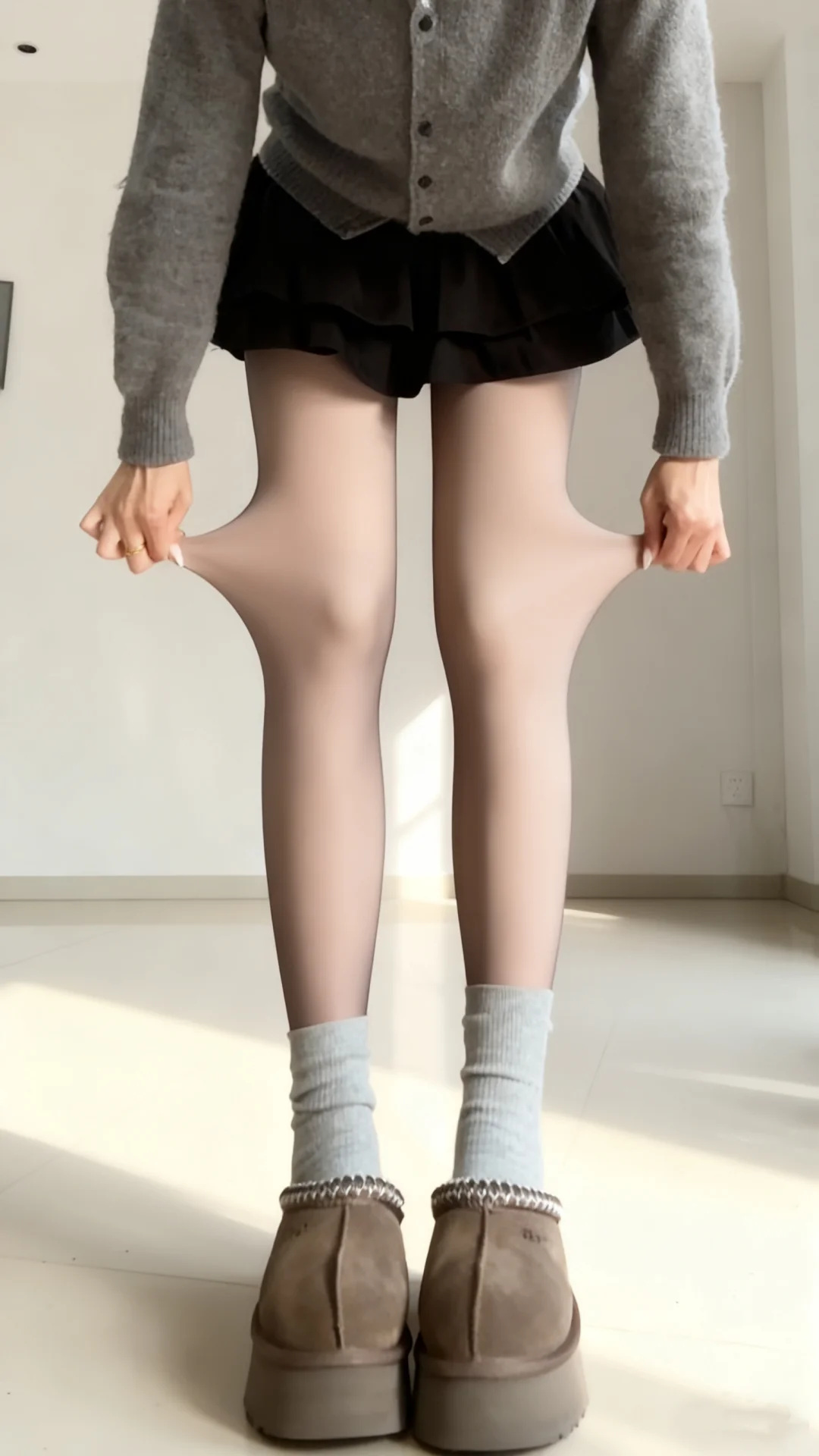 怕冷星人福音！这加绒黑丝绝了