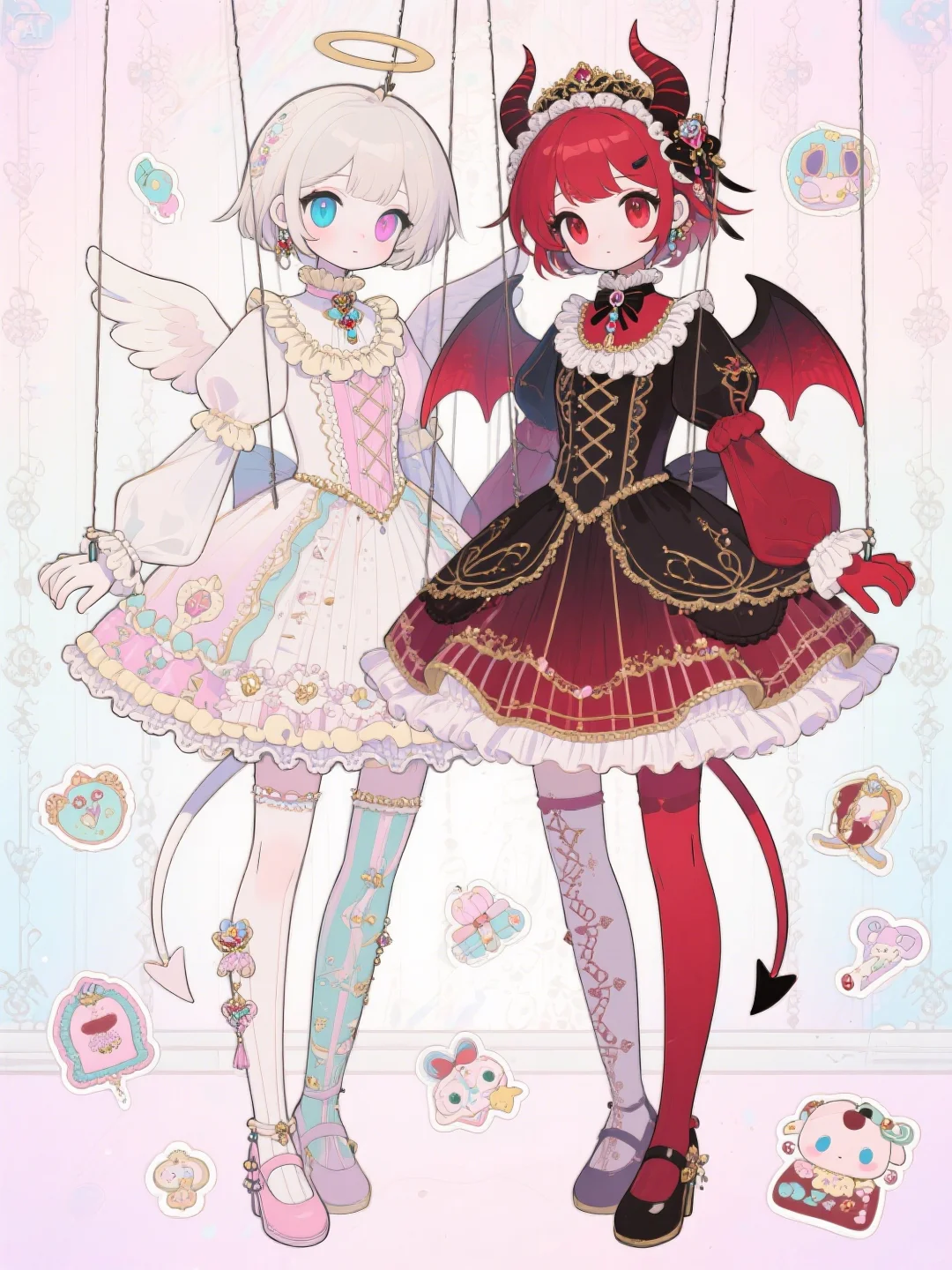 牵丝木偶|天使与魔鬼