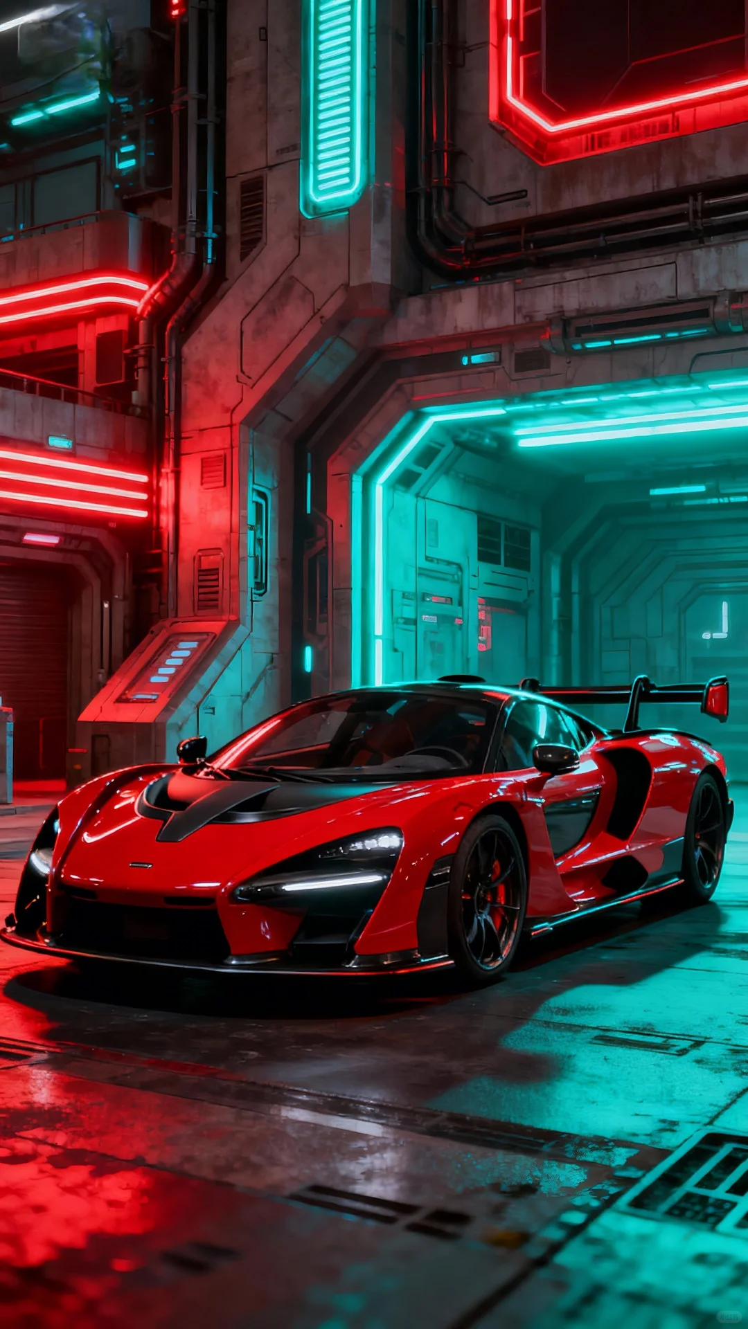 壁纸|街拍机能风美女，酷感未来科技