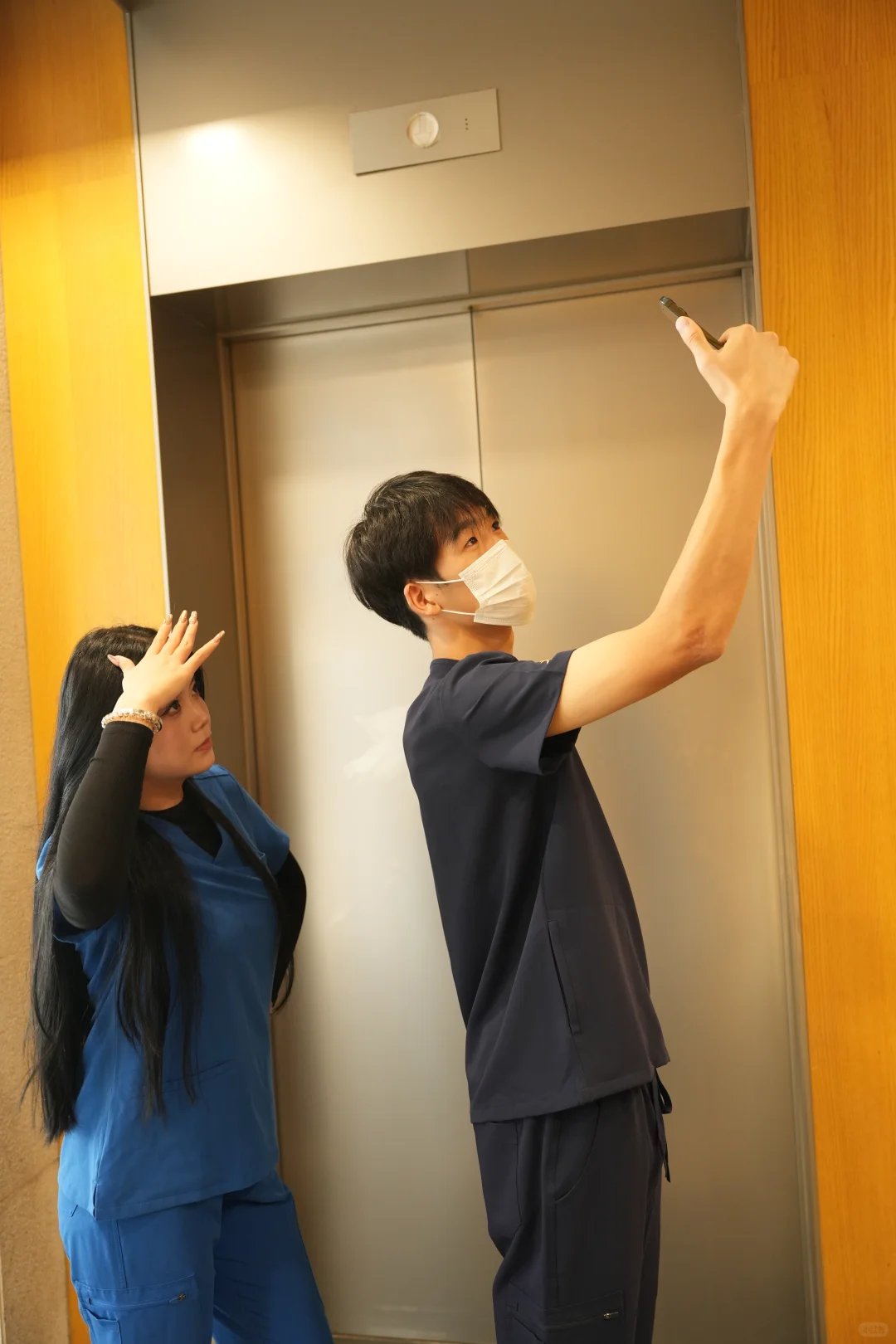 是谁说医院只有白色？我们的青春是彩色的！