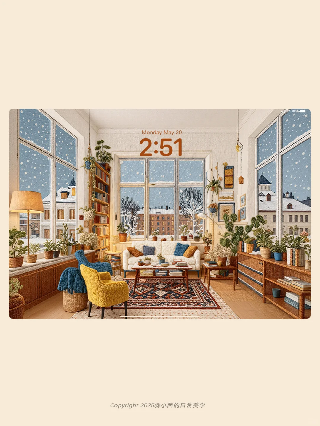 “❄️温暖的冬日小屋-毛绒版🎁”018壁纸