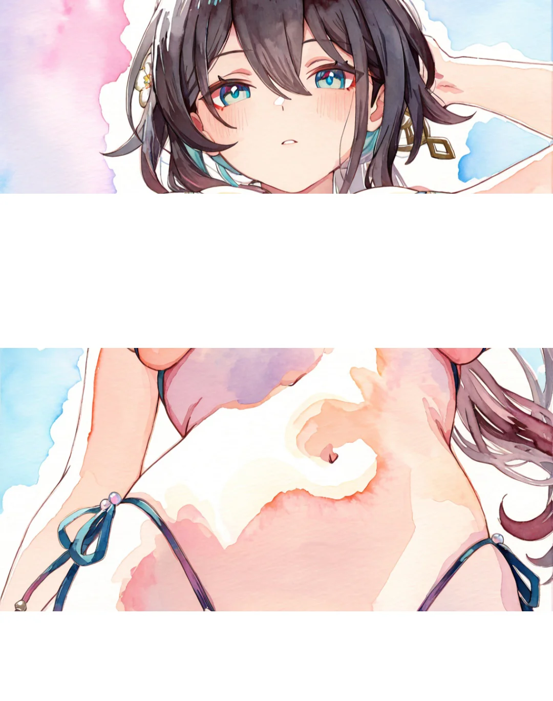 壁纸分享｜阮梅｜泳装｜001