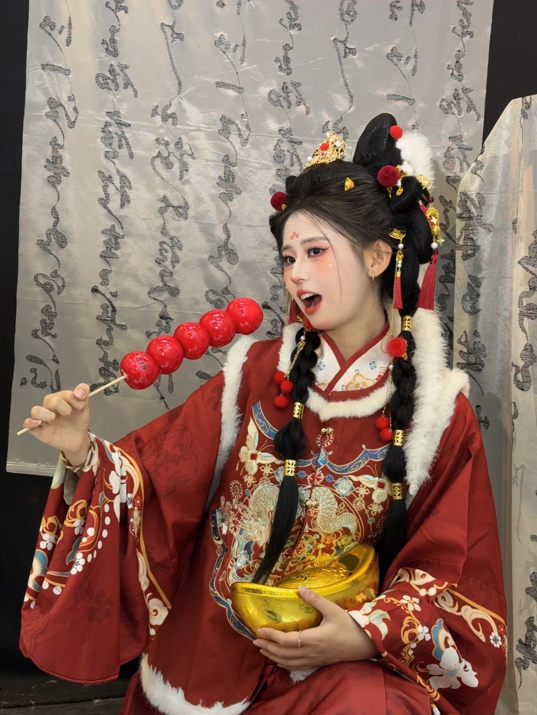 啊啊啊救命🆘140的小财神妆造太米啦