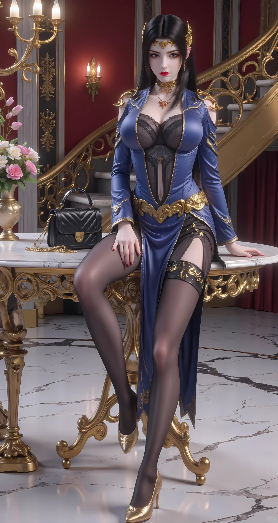 美杜莎和蓝色更配哦