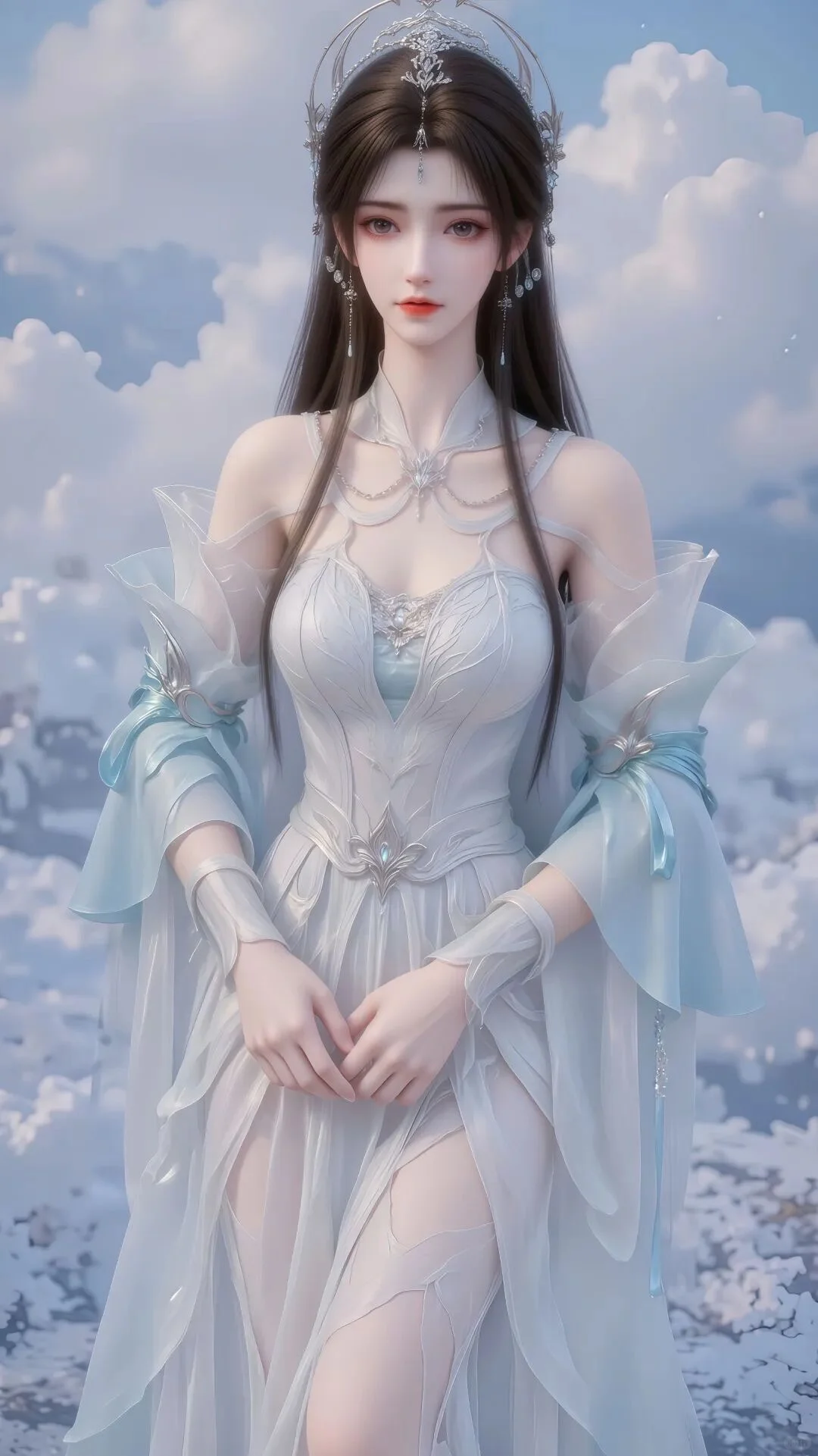 清冷仙子，上古神女，可甜可清！