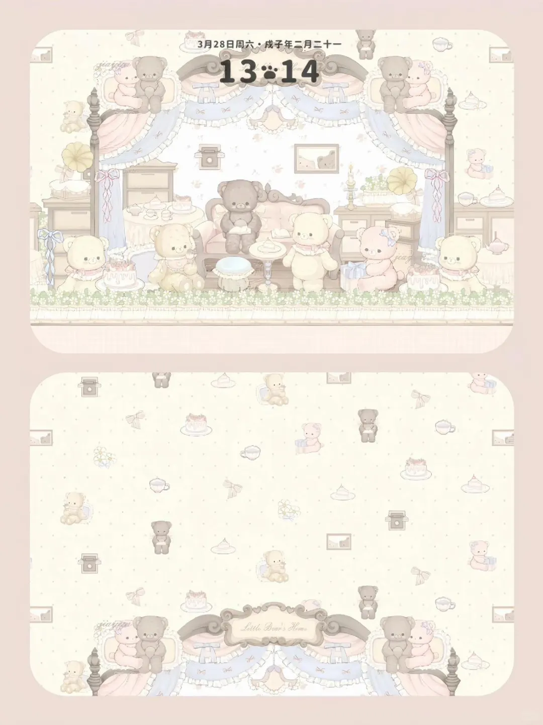 你的iPad该换壁纸啦 好可爱！！