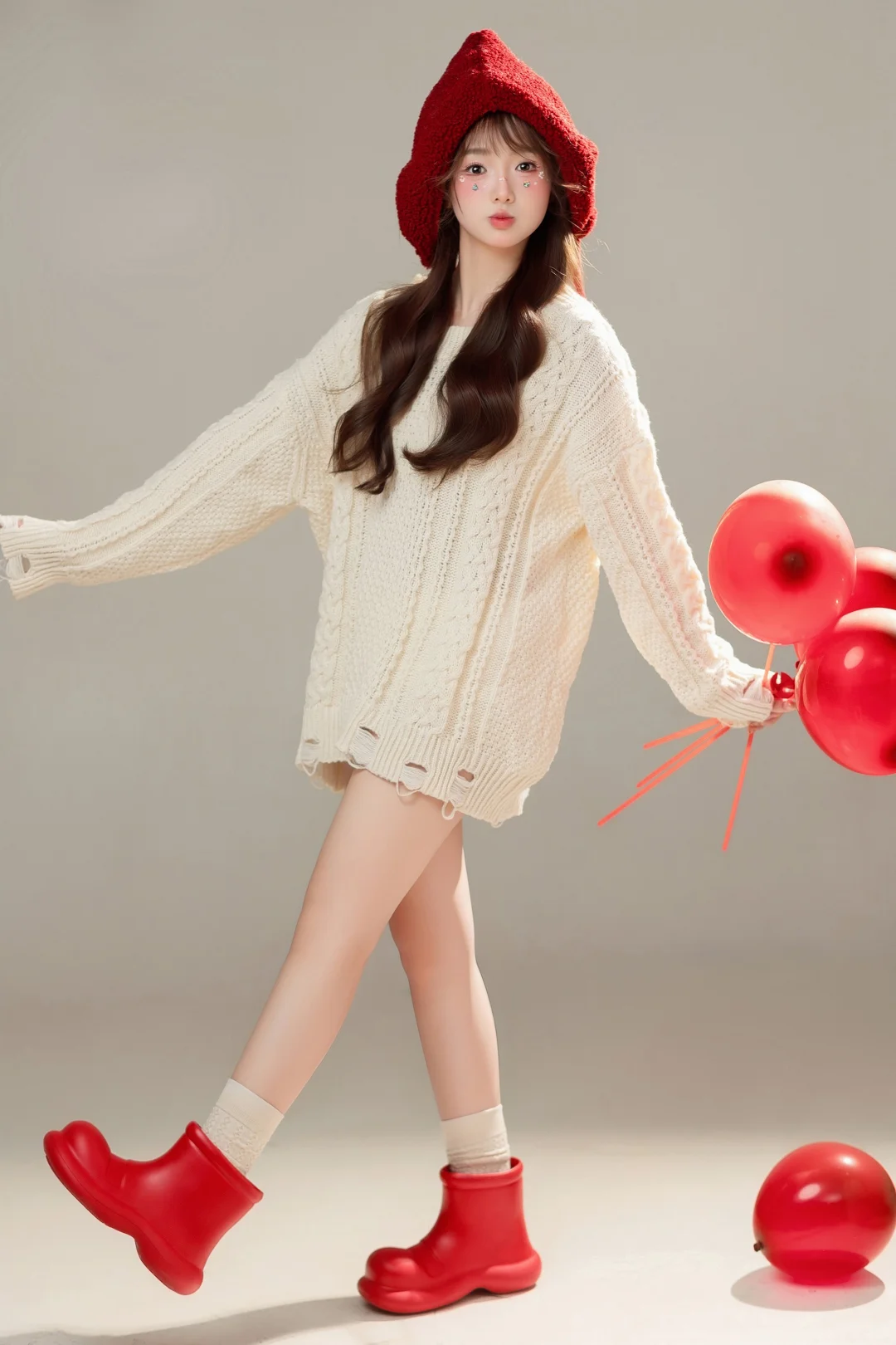 今年一定要拍一组小红帽圣诞写真风格🎄