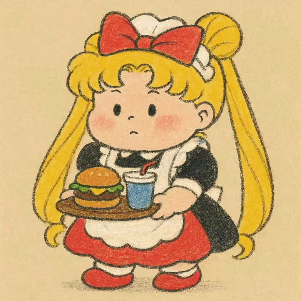 这也太可爱了叭！美少女战士头像～