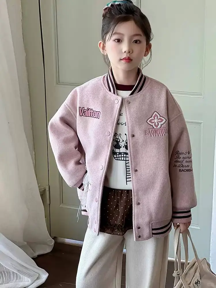 2025新款女童棒球服⛄️韩系萌宝必备