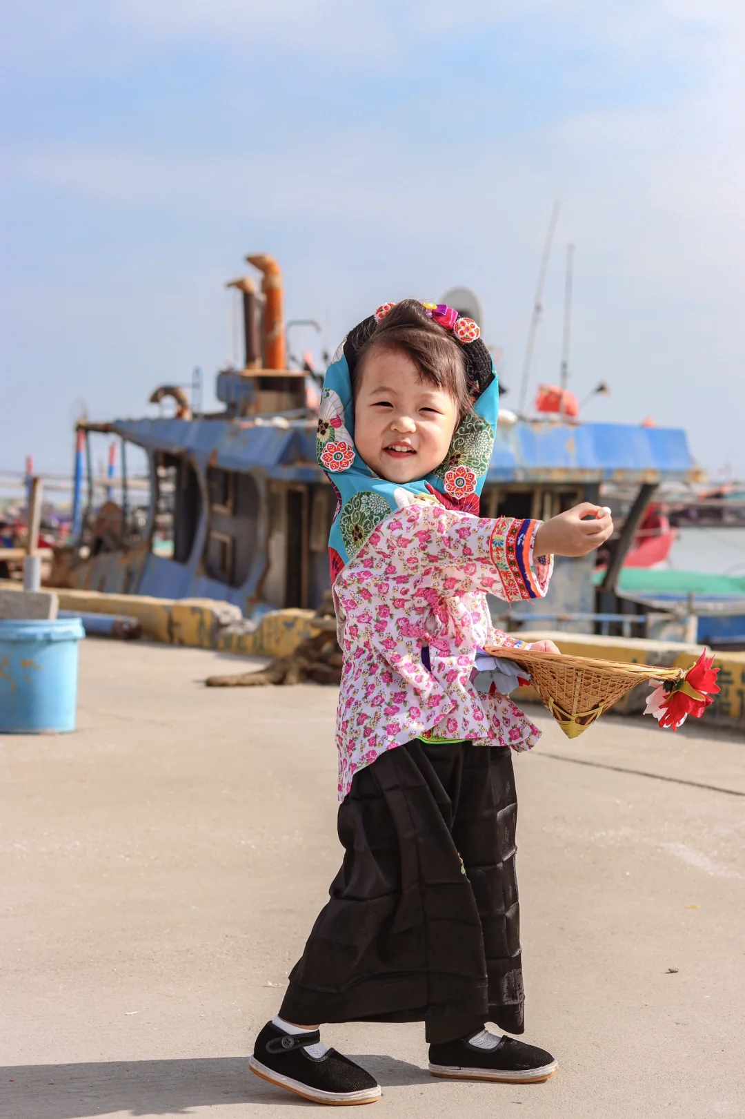 福建三大渔女之—惠安女（附位置）