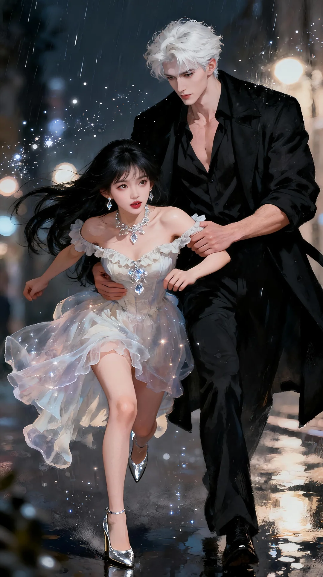 逃跑的女明星和她的男保镖