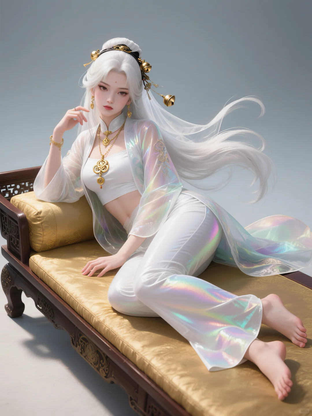 白月光，国风·AIGC绘画参考